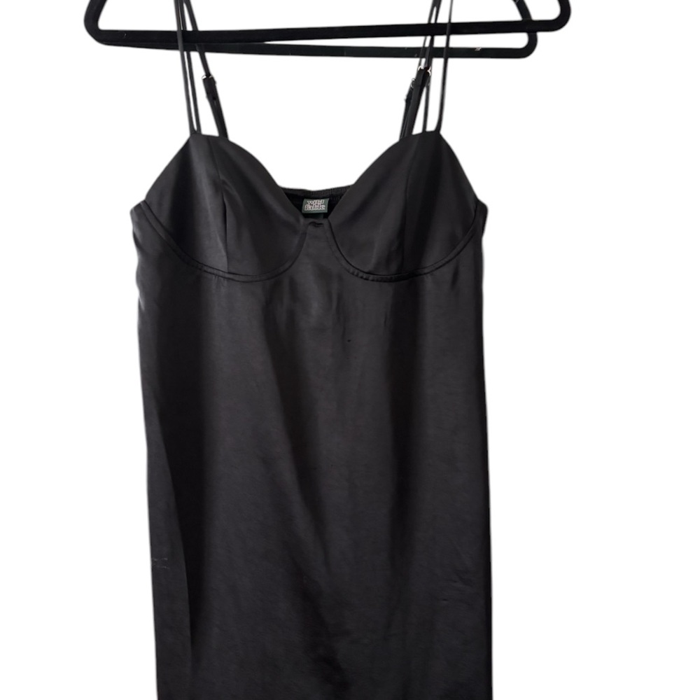 Wild Fable Black Chemise with Sweetheart Neckline